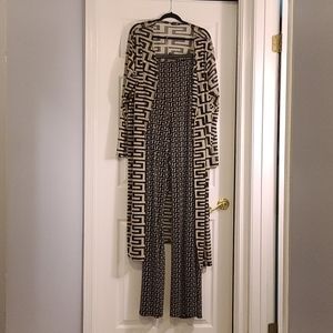 2 price geographic print strapless jumpsuit